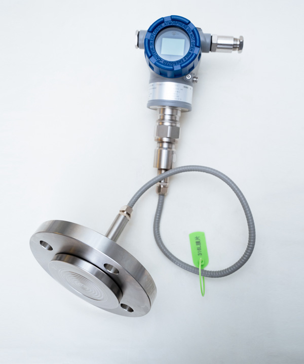 Chemical Seal Flat Diaphragm Single Remote Seal Pressure Transmitter DPI10DL